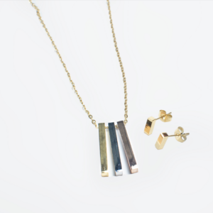 Conjunto de barras tricolor